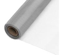 vidaXL Écran en treillis moustiquaire pour animaux Acier inoxydable 60x1000 cm Argenté