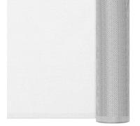 vidaXL Ecran en Treillis Moustiquaire Filet Clôture pour Animaux Barrière Cages à Oiseaux Clapier Porte Fenêtre Aluminium 112X500 cm Argenté