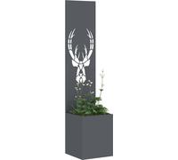 vidaXL Écran pare-vue pour jardin anthracite 32 x 32 x 150 cm