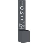 vidaXL Écran pare-vue pour jardin anthracite 32 x 32 x 150 cm