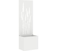 vidaXL Écran pare-vue pour jardin Blanc 50 x 32 x 150 cm