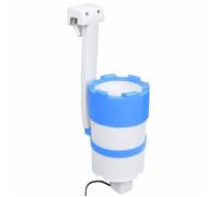 vidaXL Écumoire de piscine et pompe avec adaptateur 16 cm en plastique