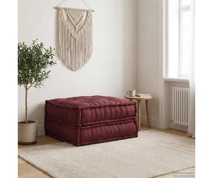 vidaXL Élément de canapé modulaire marron 70x70x36 cm Tissu