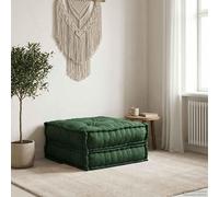 vidaXL Élément de canapé modulaire vert 70x70x36 cm Tissu