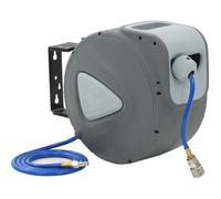 vidaXL Enrouleur automatique de tuyau d'air comprimé 1/4" 20 m