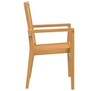 Vidaxl Ensemble À Dîner De Jardin 7 Pcs Bois De Teck Solide