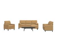 vidaXL Ensemble Canapés 4 pcs