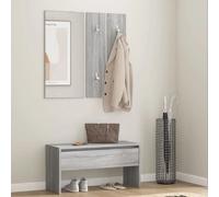 VidaXL Ensemble couloir - Sonoma gris