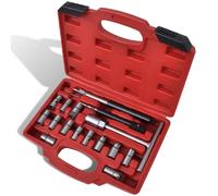 vidaXL Ensemble couteau injecteur diesel 17 pcs