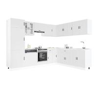 vidaXL Ensemble d'armoires de cuisine 14 pcs Porto