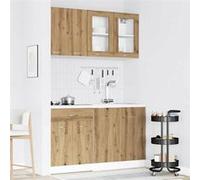 Ensemble de 4 meubles de cuisine "Lyon" en chêne artisanal 3328574