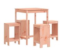 vidaXL Ensemble de 5 bars de jardin en bois massif de douglas