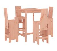 vidaXL Ensemble de 5 bars de jardin en bois massif de douglas