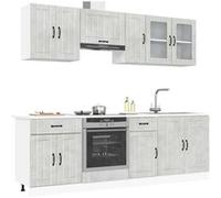 vidaXL Ensemble d'armoires de cuisine 8 pcs Kalmar bois d'ingénierie