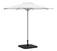 vidaXL Ensemble de bases de parasols de jardin 5 pcs granit et acier