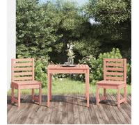 vidaXL Ensemble de jardin bistrot 3 pièces bois massif douglas