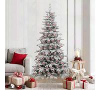 vidaXL Ensemble de Boules de Noël 100 pcs Transparent Ø 8 cm, Boule de Noël Traditionnelle, décorative, Ornement Transparent, Accessoires Modernes pour Sapin, Collection Festive