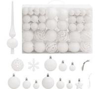 Ensemble de boules de Noël vidaXL