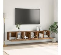 vidaXL Ensemble de Cabinet TV Bois Ancien Bois Standard Rangement