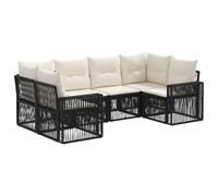 vidaXL Ensemble de canapé de Jardin 6 pc 6-Nombre de Places