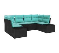 vidaXL Ensemble de canapé de Jardin 6 pc 6-Nombre de Places | Un vrai coup de main pour un style qui déchire, Agence-le comme tu veux, Tiens bien sur un sol pas toujours droit