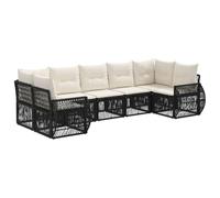 vidaXL Ensemble de canapé de Jardin 7 pc 7-Nombre de Places