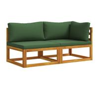 vidaXL Ensemble de canapé modulable avec Coussins 2 pc 2 Place