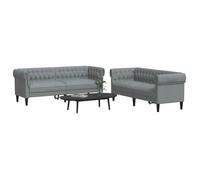 vidaXL Ensemble de Canapés 2 pcs, Chaise de canapé avec Accoudoirs et Dossier, Meuble de Salon Salle de Séjour, Moderne, 3209200