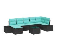 vidaXL Ensemble de Canapés 5 pc polyrotin | Hyper facile à agencer comme t'as envie, Fait avec des matériaux robustes pour l'extérieur, Look moderne qui rehausse