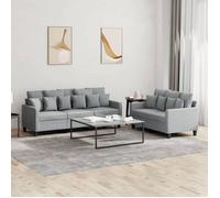 VIDAXL Ensemble 2 pcs - Gris clair