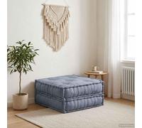 vidaXL Ensemble de canapés modulaires, tissu gris, 70 x 70 x 36 cm