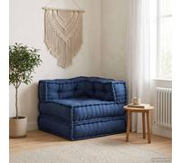Ensemble de canapés modulaires vidaXL Indigo 70 x 70 x 56 cm en tissu