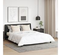 vidaXL Ensemble de Couette 3 pcs Blanc 240 x 200 cm Microfibre
