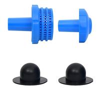 vidaXL Ensemble de Crépines de Piscine Hors-Sol Kit d'entretien Panier de Filtre de Piscine Remplacement de Raccords Muraux de Piscine Extérieur 30 mm