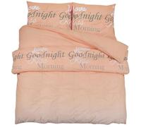 vidaXL Ensemble de housse de couette Rose 220x240 cm Coton 136512