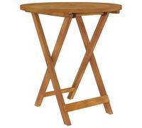 vidaXL Ensemble de jardin 3 pièces pliable en bois massif d'acacia