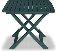 vidaXL Ensemble bistro 3 pièces pliable plastique vert