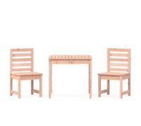 vidaXL Ensemble de jardin bistrot 3 pièces bois massif douglas