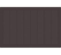 vidaXL Ensemble de jardin 5 pcs brun Polt rotin