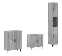 vidaXL Ensemble de Meuble de Salle de Bain 3 pièces HAARLEM