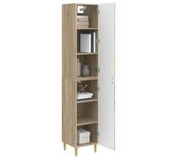 vidaXL Ensemble de Meubles 2 pcs 33 x 34,5 x 90 cm Bois d'ingénierie, Mobilier Moderne Gain de Place, Ensemble modulable, Fonctionnel et Pratique pour Un Style de Vie Dynamique