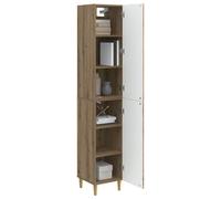 vidaXL Ensemble de Meubles 2 pcs 33 x 34,5 x 90 cm Bois d'ingénierie, Mobilier Moderne Gain de Place, Ensemble modulable, Fonctionnel et Pratique pour Un Style de Vie Dynamique