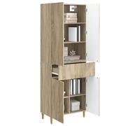 vidaXL Ensemble de Meubles 2 pcs 66 x 34,5 x 90 cm Bois d'ingénierie, Ensemble de Meubles Chic, Polyvalent, agencement Flexible, déco contemporaine pour Salon, Espace extérieur