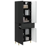 vidaXL Ensemble de Meubles 2 pcs 66 x 34,5 x 90 cm Bois d'ingénierie, Ensemble de Meubles Chic, Polyvalent, agencement Flexible, déco contemporaine pour Salon, Espace extérieur