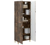 vidaXL Ensemble de Meubles 2 pcs 66 x 34,5 x 90 cm Bois d'ingénierie, Mobilier Adaptable et Polyvalent pour Salon, Salle à Manger, et Plus, Pratique et Moderne, Essentiel pour Gagner de l'espace