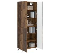 vidaXL Ensemble de Meubles 2 pcs Bois Ancien Bois d'ingénierie, Ensemble de Meubles d'extérieur Tendance, compacts et Personnalisables pour Un Style de Vie Moderne, intérieur et extérieur