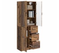 vidaXL Ensemble de Meubles 2 pcs Bois Ancien Bois d'ingénierie, Structures Confortables, Design Moderne, Meubles Polyvalents, Utilisation Flexible pour intérieur et extérieur