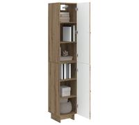 vidaXL Ensemble de Meubles 2 pcs Chêne Artisanal 34,5 x 33 x 90 cm, Ensemble de Meubles réglable, Salon Moderne, Bureau Fonctionnel, déco Cozy et stylé