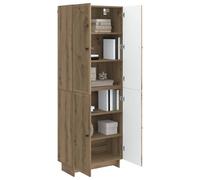 vidaXL Ensemble de Meubles 2 pcs Chêne Artisanal 66 x 34,5 x 90 cm, Ensemble de Meubles élégant, Salon Moderne, Salle à Manger Pratique, Chambre modulable Chic, pièces contemporaines économes en空间