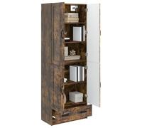 vidaXL Ensemble de Meubles 2 pcs Chêne fumé Bois d'ingénierie, Mobilier Pratique, Ensemble stylé, Confort Moderne pour Vos Moments en intérieur ou extérieur, déco Fun